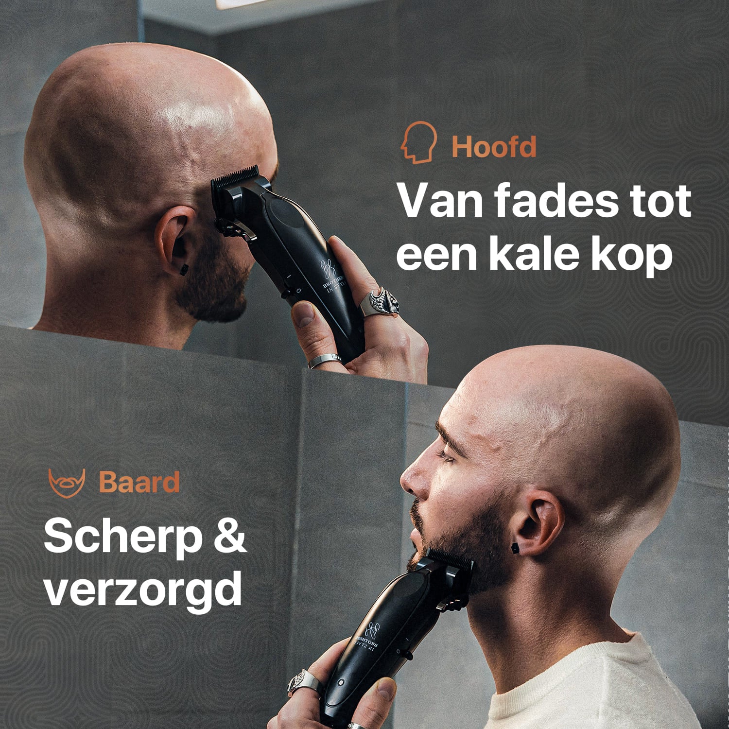 Professionele tondeuse thuis gebruik