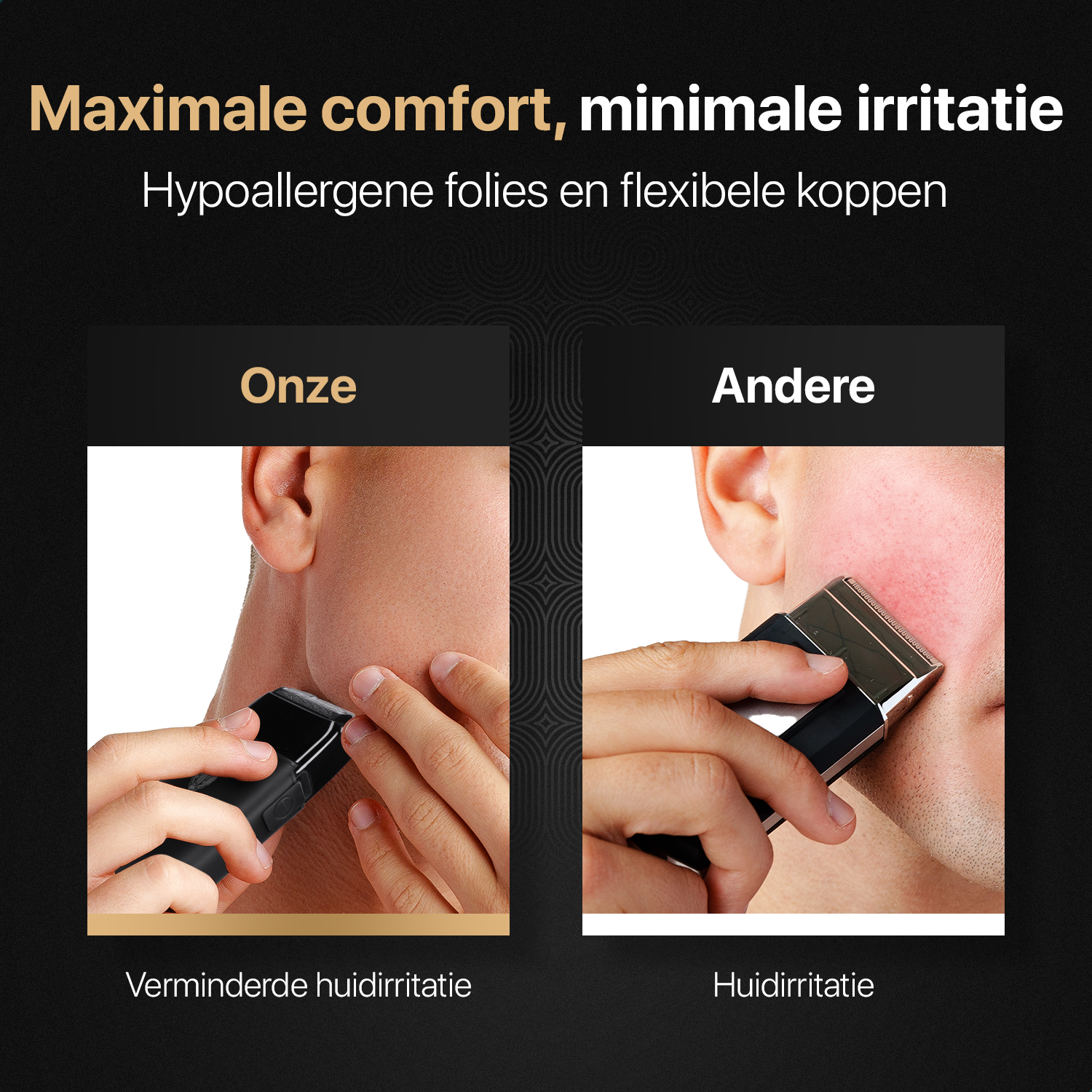 Foil Shaver voor verminderde huidirritatie