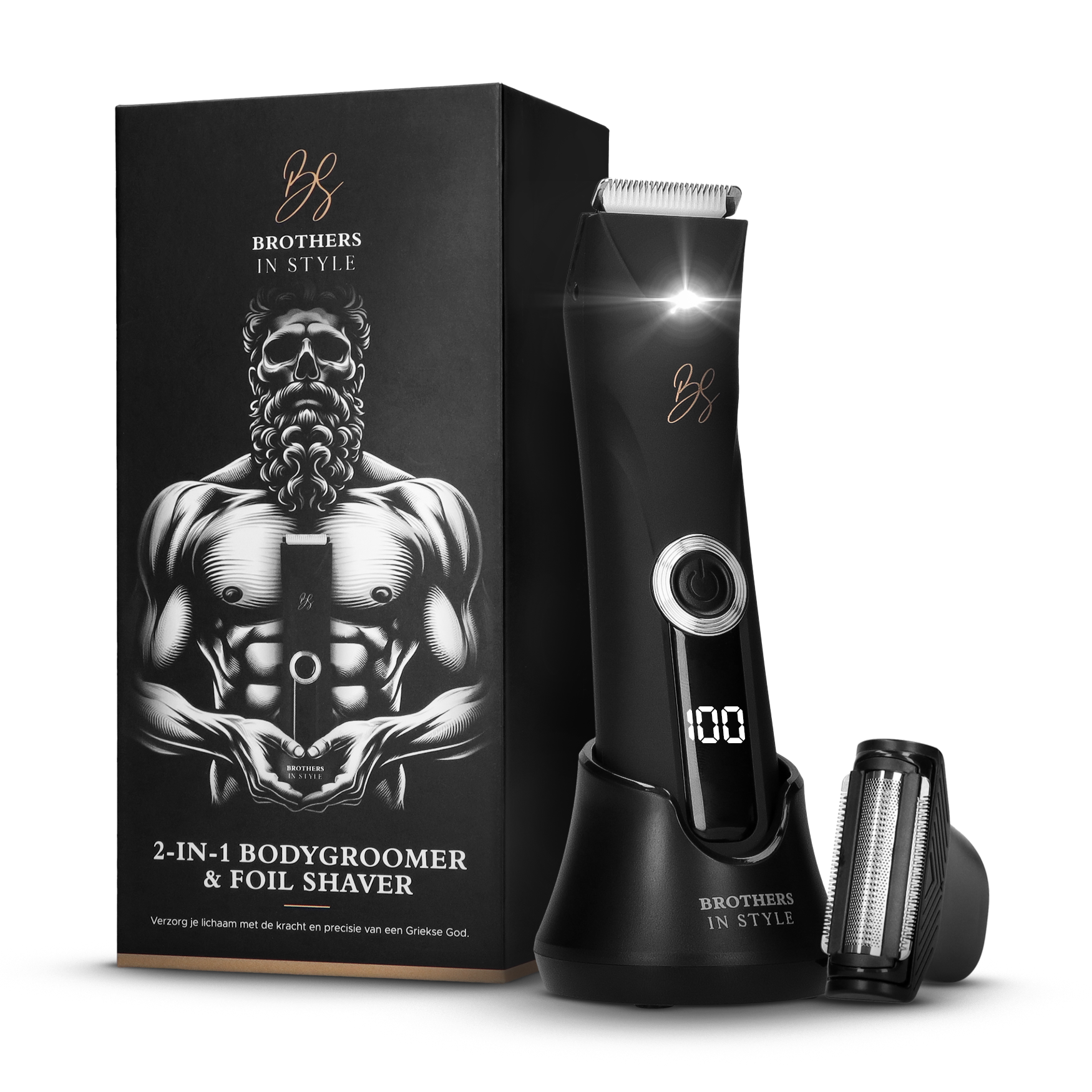 Hoofafbeelding Bodygroomer voor Mannen Met Foil Shaver Functie