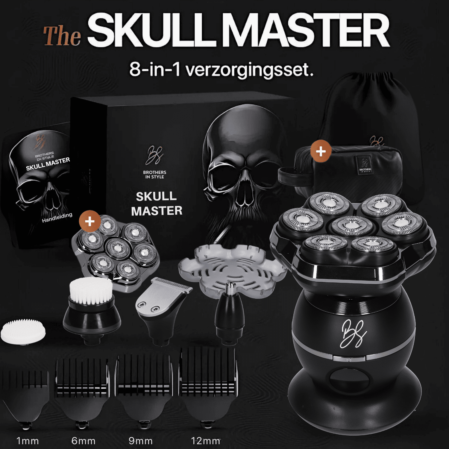 The Skull MAster Bundel. 8-in-1 verzorgingsset