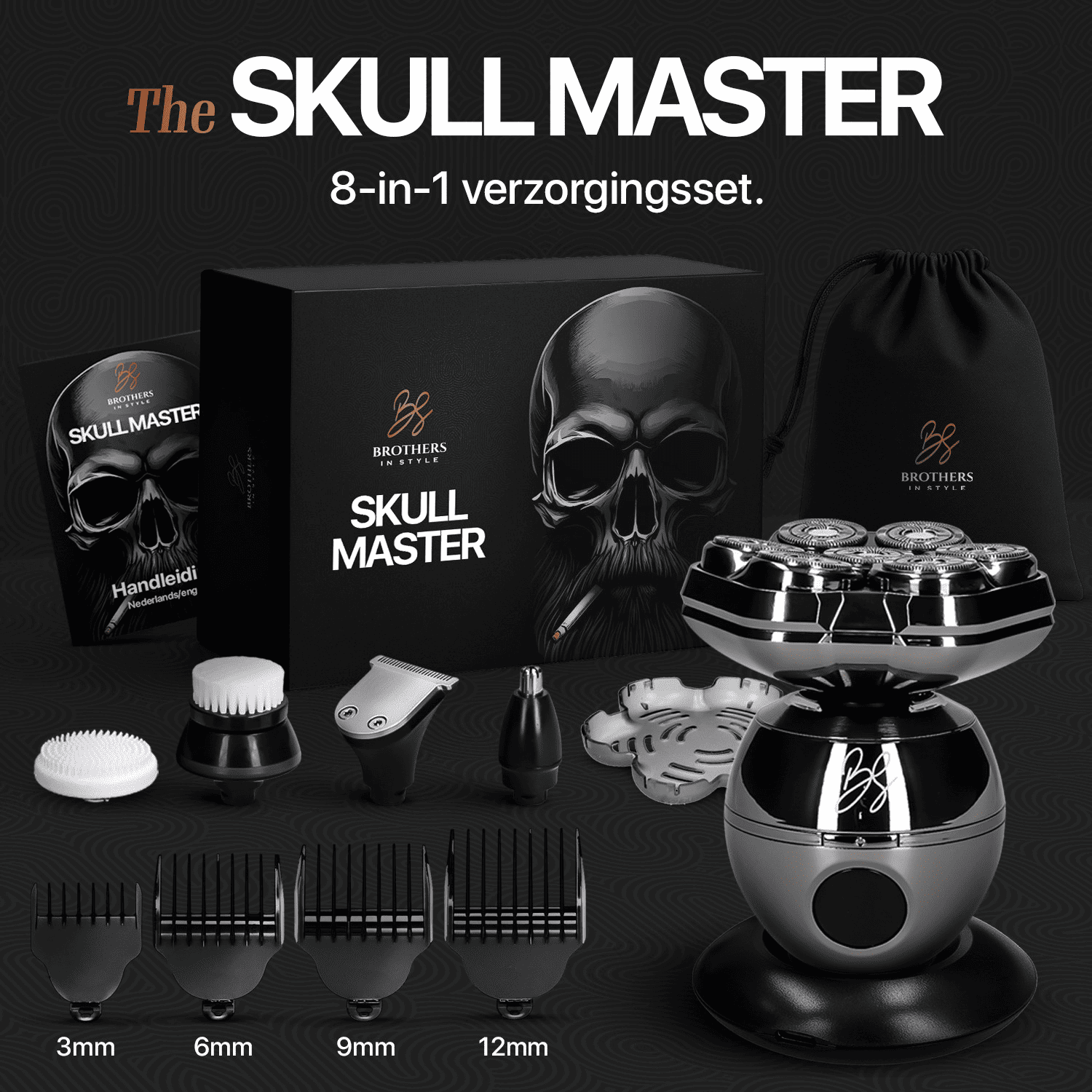 Skull Master verpakkingsinhoud