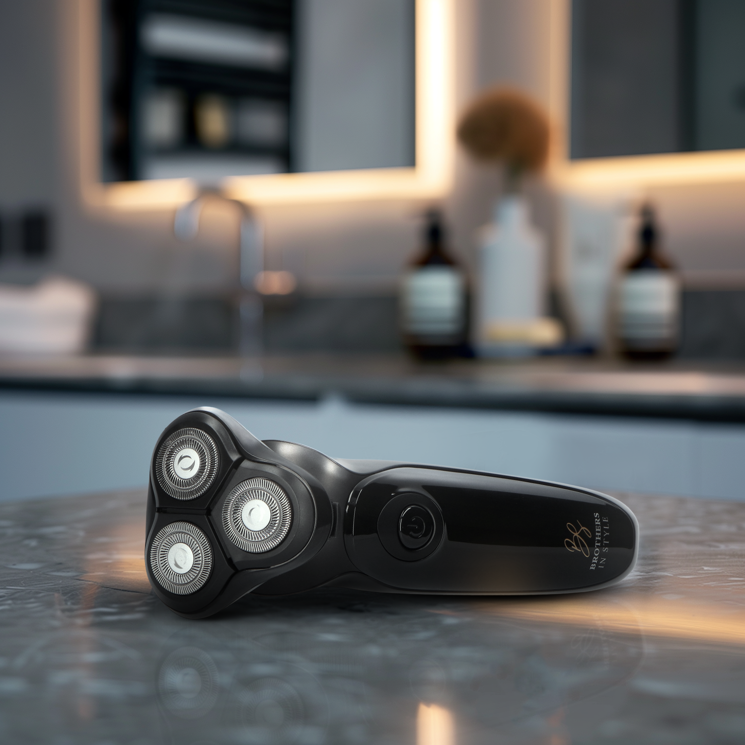 Ergonomisch scheerapparaat voor mannen - Compact en gebruiksvriendelijk design