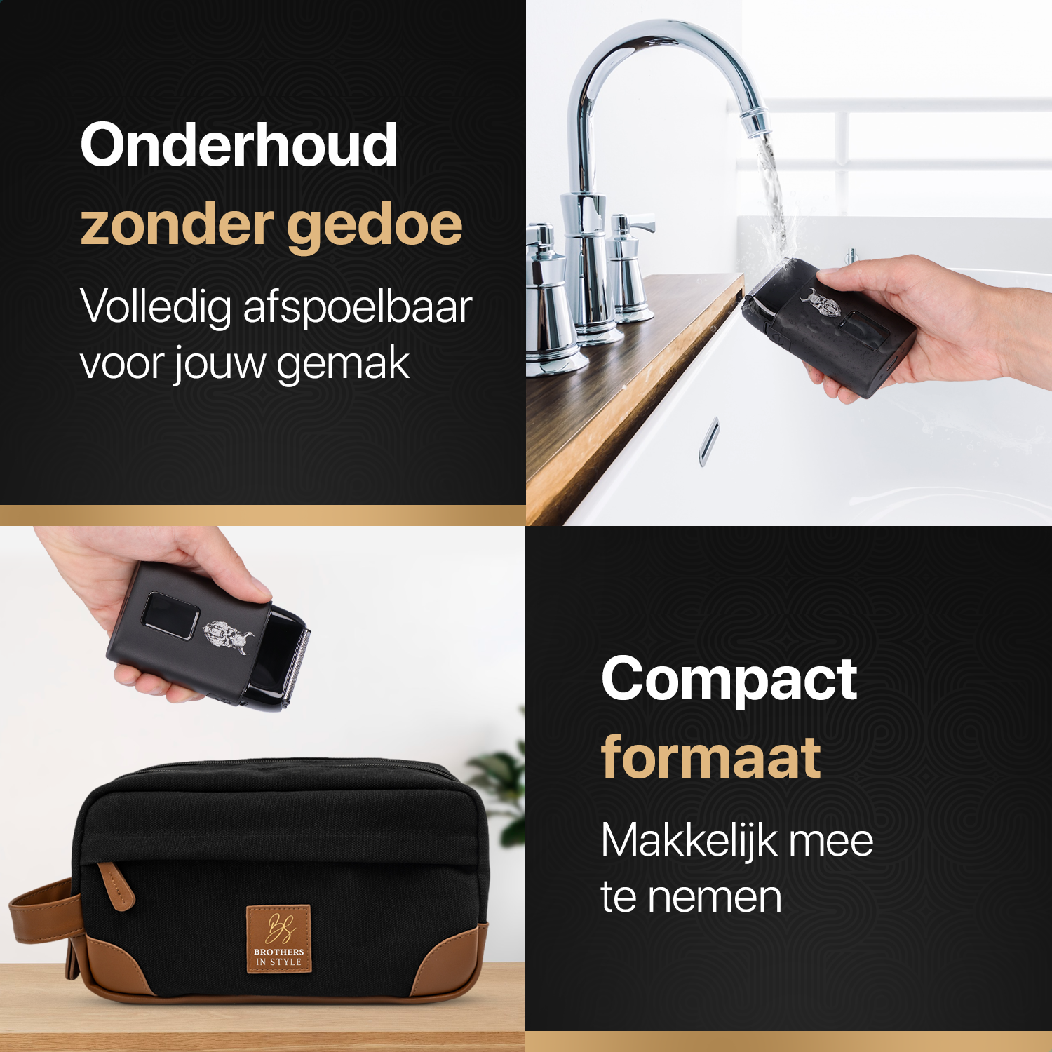 Folienrasierer mit Dreifachklinge