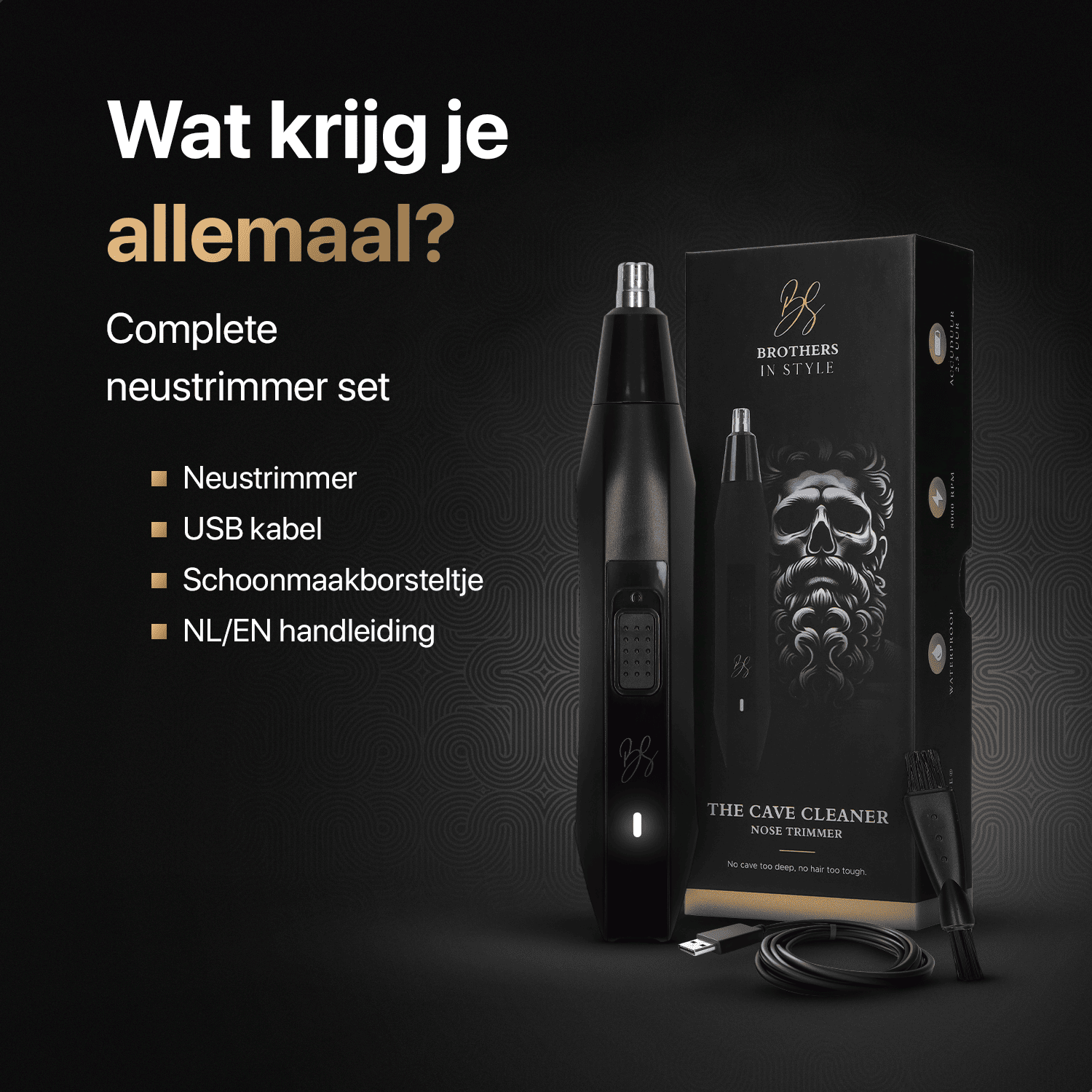 Nasen- und Ohrentrimmer – Der Cave Cleaner