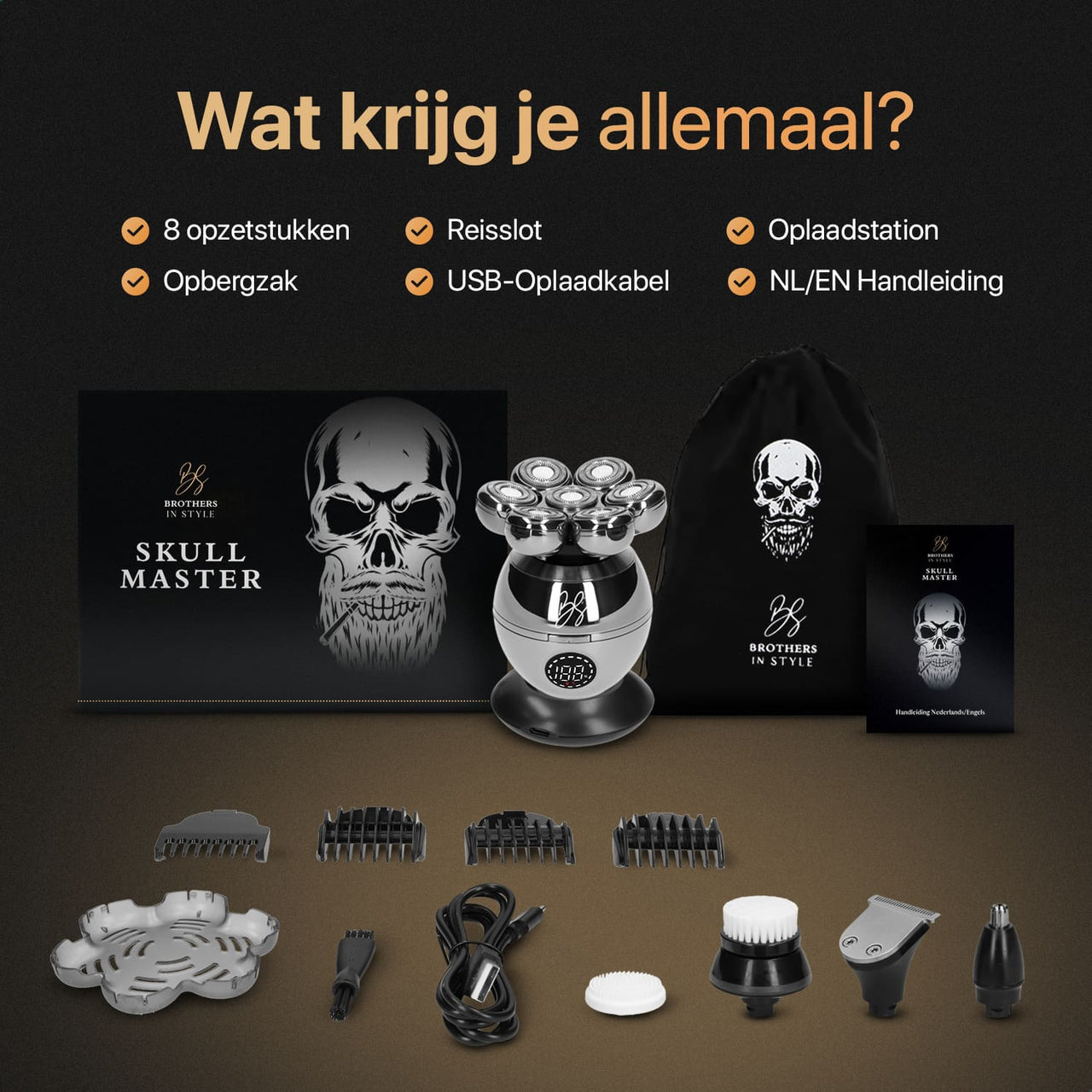 Hoofd Scheerapparaat Verpakkingsinhoud