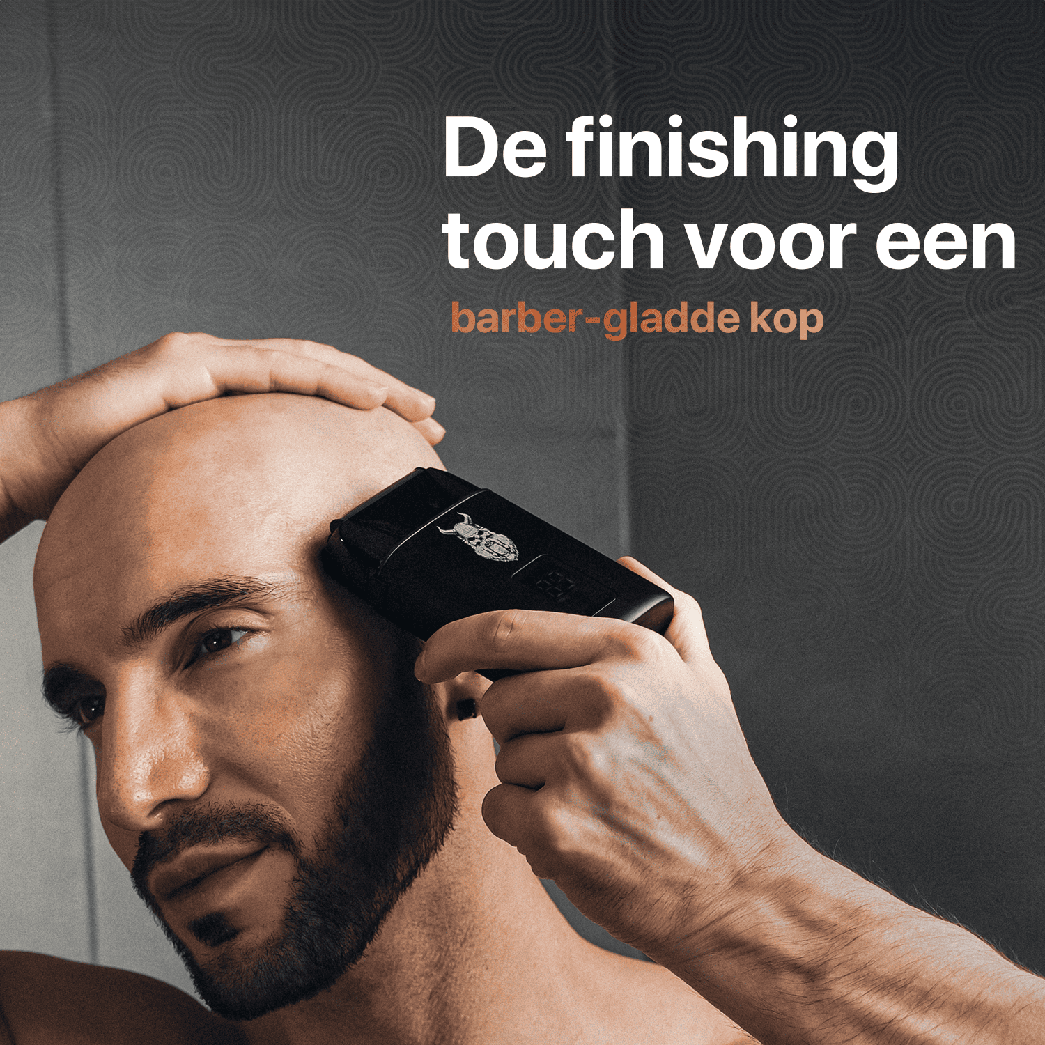 Foil shaver voor een gladgeschoren kale kop