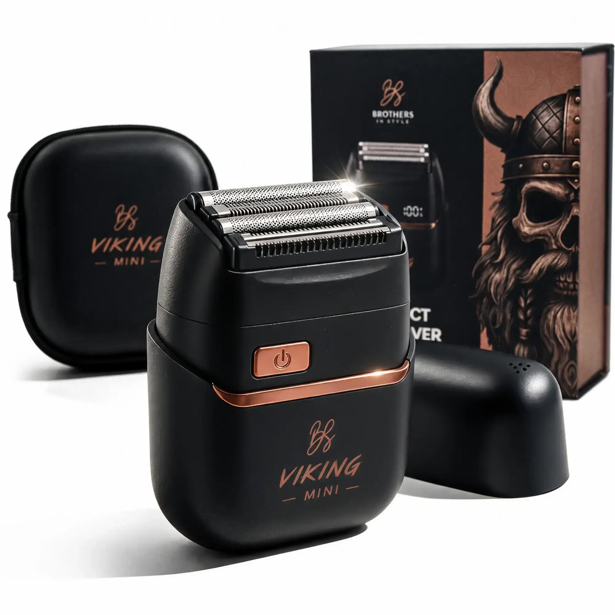 Foil Shaver Mini met reisetui, beschermkap en verpakking