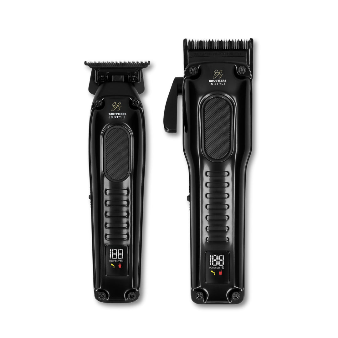 Viking Precision Haarschneider und Barttrimmer mit LED-Display und Metallgehäuse