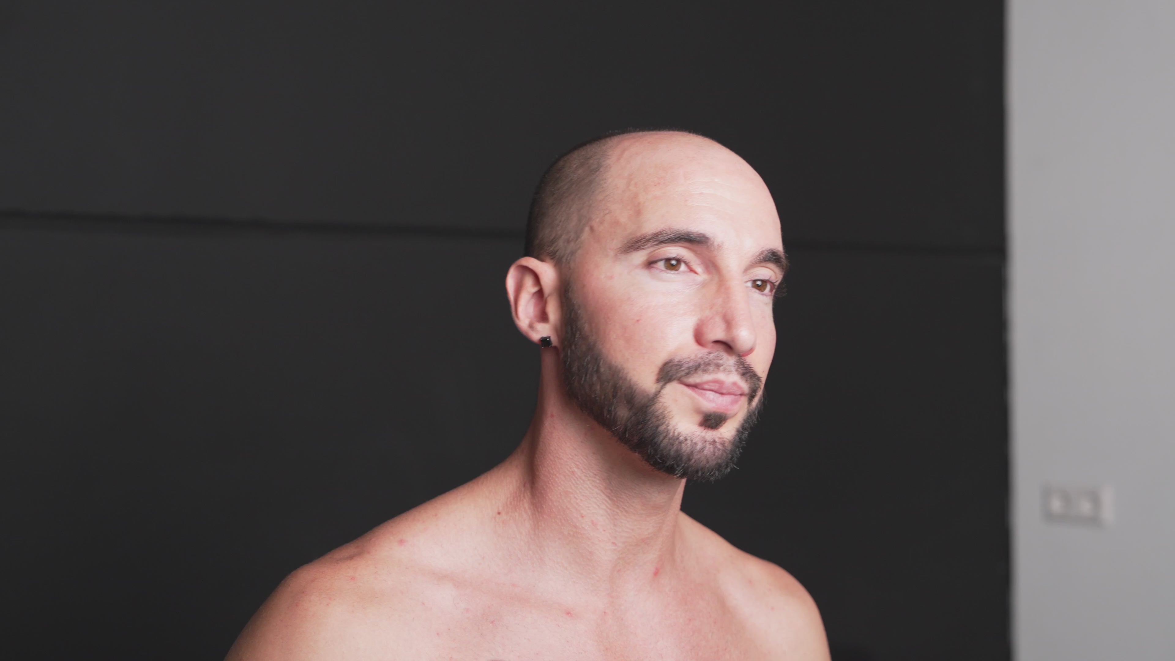 Hoofd Scheerapparaat in gebruik